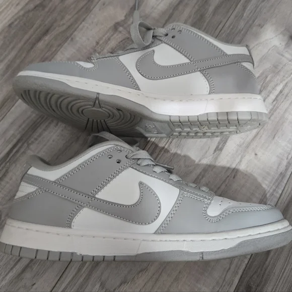 Nike Dunk Low RETRO "Grey Fog" DD1391-103 Sneakers Shoes Woman Size 7 - Picture 10 of 15